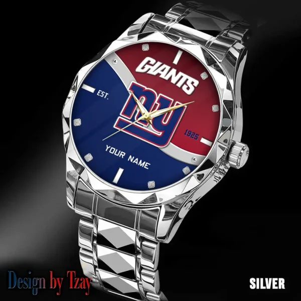 New York Giants Warterproof Sports Men Watches Top Brand Luxury Clock Style 2025 SPTDMW697 - Image 2