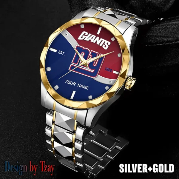 New York Giants Warterproof Sports Men Watches Top Brand Luxury Clock Style 2025 SPTDMW697