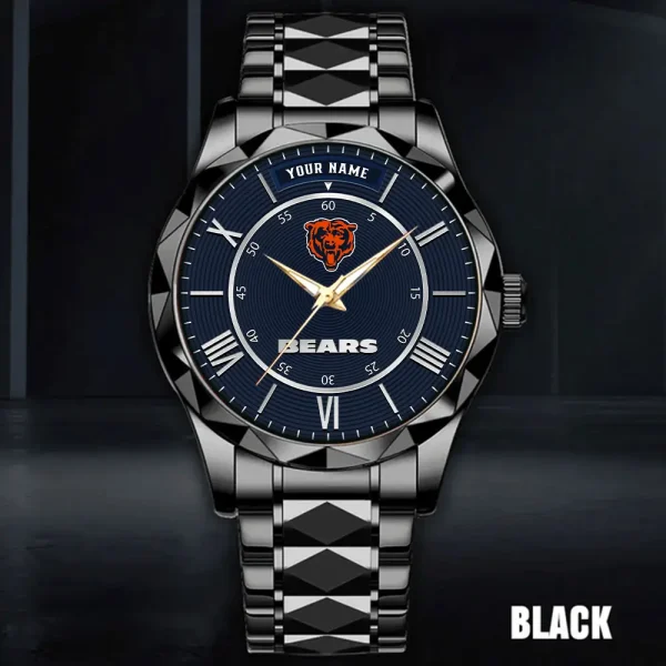 Chicago Bears Business Watch For Men Automatic Mechanical Stainless Steel Band 2025 SPTDMW711 - Image 4