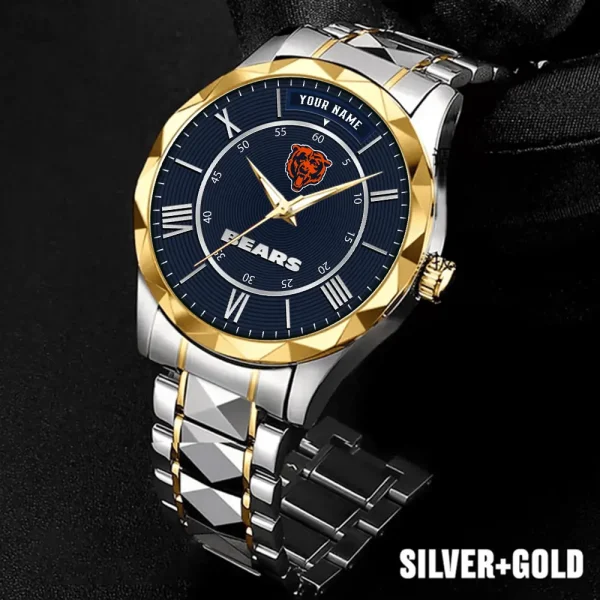 Chicago Bears Business Watch For Men Automatic Mechanical Stainless Steel Band 2025 SPTDMW711