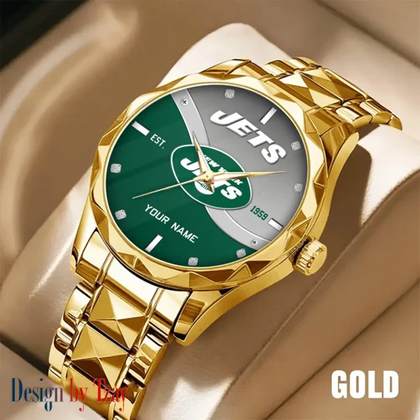 New York Jets Warterproof Sports Men Watches Top Brand Luxury Clock Style 2025 SPTDMW698 - Image 2