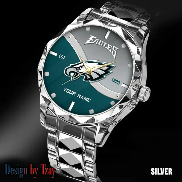 Philadelphia Eagles Warterproof Sports Men Watches Top Brand Luxury Clock Style 2025 SPTDMW699 - Image 3