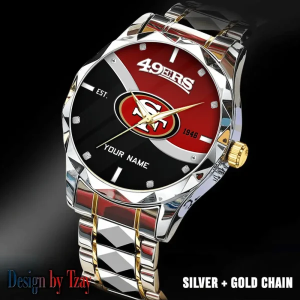 San Francisco 49ers Warterproof Sports Men Watches Top Brand Luxury Clock Style 2025 SPTDMW701 - Image 2
