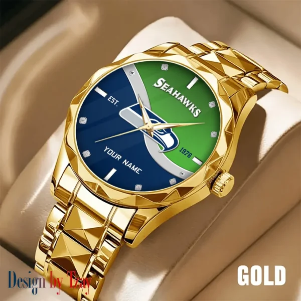 Seattle Seahawks Warterproof Sports Men Watches Top Brand Luxury Clock Style 2025 SPTDMW702 - Image 2