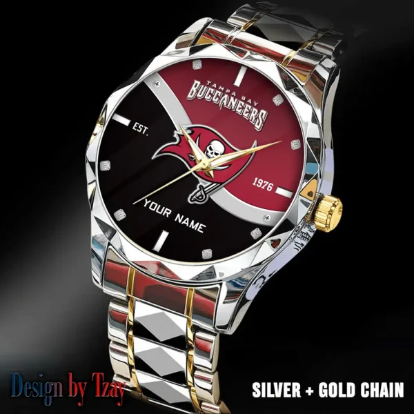 Tampa Bay Buccaneers Warterproof Sports Men Watches Top Brand Luxury Clock Style 2025 SPTDMW703 - Image 4