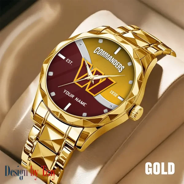 Washington Commanders Warterproof Sports Men Watches Top Brand Luxury Clock Style 2025 SPTDMW705 - Image 4