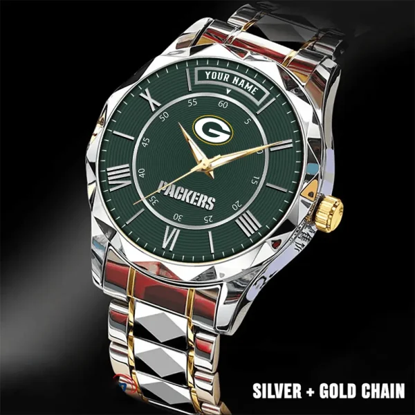 Green Bay Packers Business Watch For Men Automatic Mechanical Stainless Steel Band 2025 SPTDMW717 - Image 5