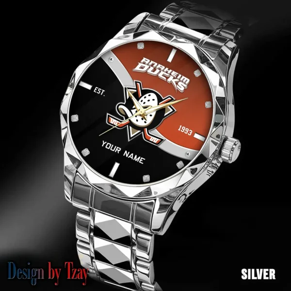 Anaheim Ducks NHL Warterproof Sports Men Watches Top Brand Luxury Clock Style 2025 SPTDMW739 - Image 2