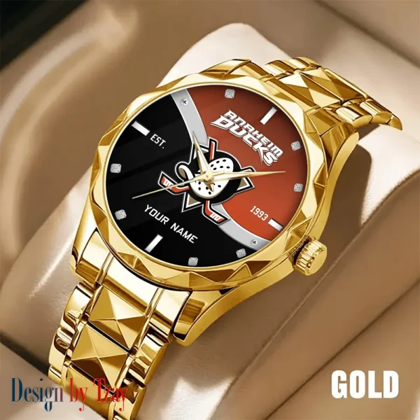 Anaheim Ducks NHL Warterproof Sports Men Watches Top Brand Luxury Clock Style 2025 SPTDMW739 - Image 3