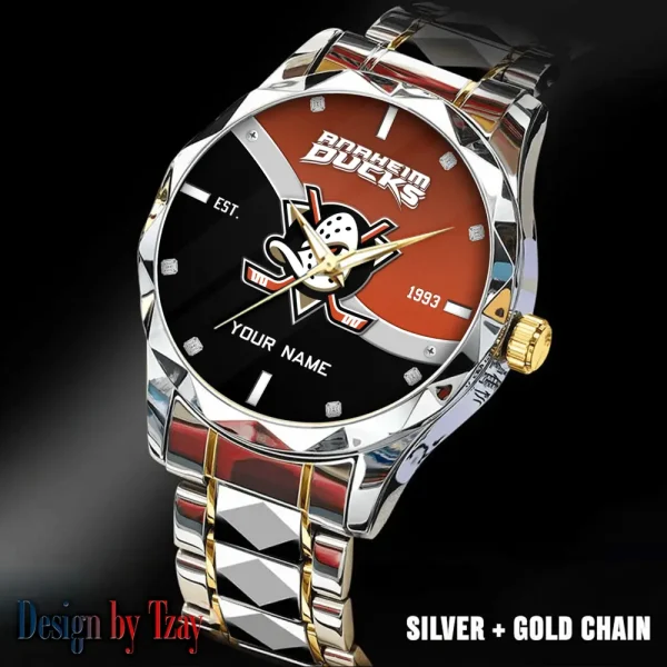 Anaheim Ducks NHL Warterproof Sports Men Watches Top Brand Luxury Clock Style 2025 SPTDMW739 - Image 5