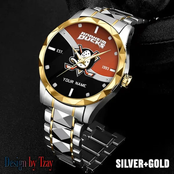 Anaheim Ducks NHL Warterproof Sports Men Watches Top Brand Luxury Clock Style 2025 SPTDMW739