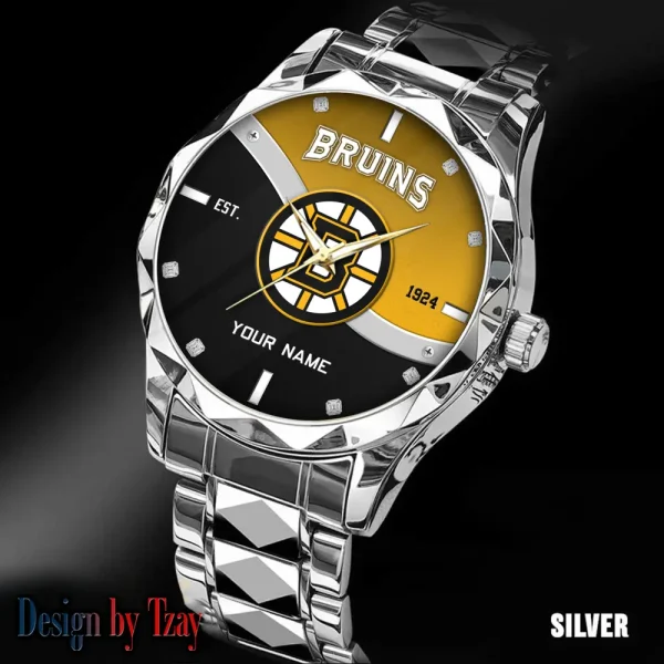 Boston Bruins NHL Warterproof Sports Men Watches Top Brand Luxury Clock Style 2025 SPTDMW740 - Image 2