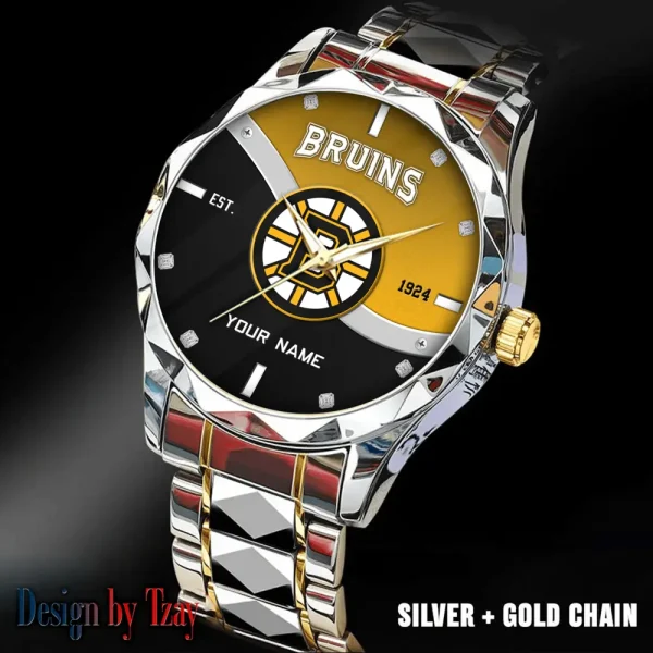 Boston Bruins NHL Warterproof Sports Men Watches Top Brand Luxury Clock Style 2025 SPTDMW740 - Image 4
