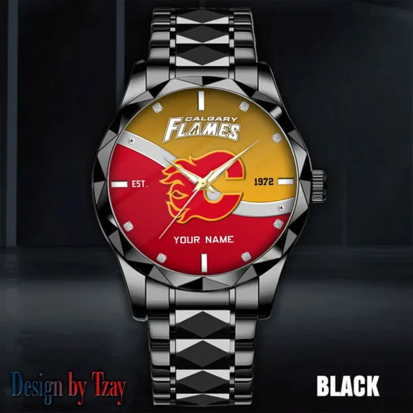 Calgary Flames NHL Warterproof Sports Men Watches Top Brand Luxury Clock Style 2025 SPTDMW742 - Image 2