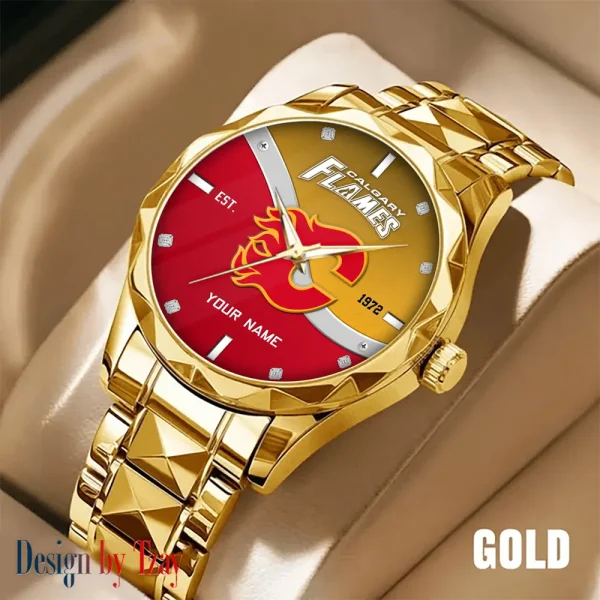 Calgary Flames NHL Warterproof Sports Men Watches Top Brand Luxury Clock Style 2025 SPTDMW742 - Image 4
