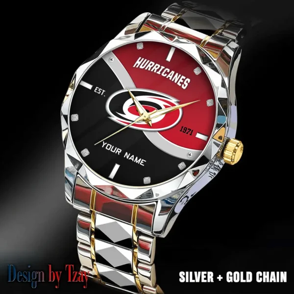 Carolina Hurricanes NHL Warterproof Sports Men Watches Top Brand Luxury Clock Style 2025 SPTDMW743 - Image 2