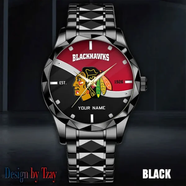Chicago Blackhawks NHL Warterproof Sports Men Watches Top Brand Luxury Clock Style 2025 SPTDMW744 - Image 4