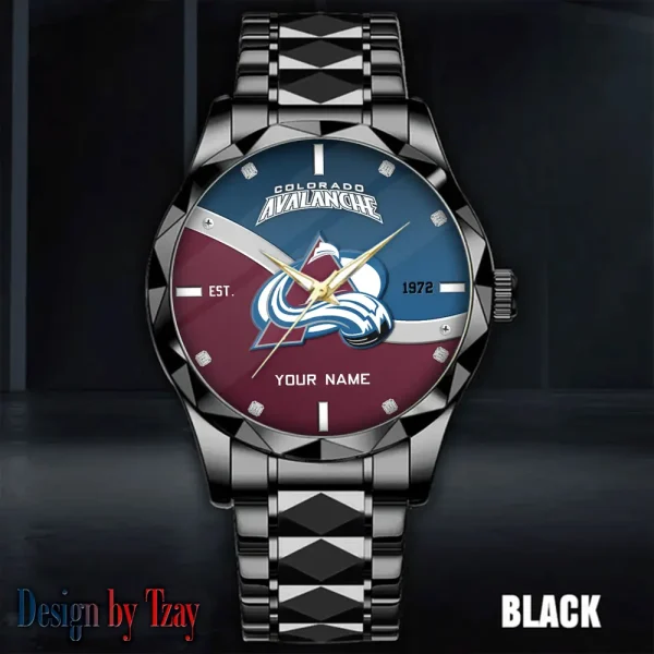 Colorado Avalanche NHL Warterproof Sports Men Watches Top Brand Luxury Clock Style 2025 SPTDMW745 - Image 2