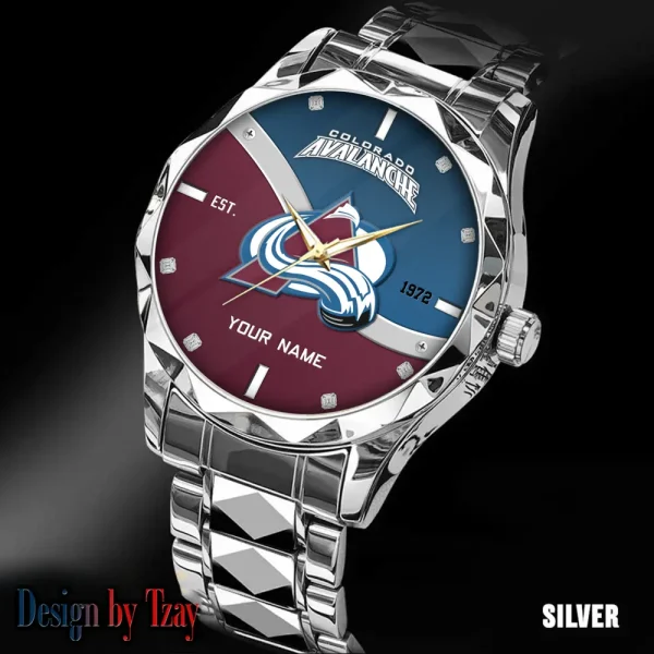 Colorado Avalanche NHL Warterproof Sports Men Watches Top Brand Luxury Clock Style 2025 SPTDMW745 - Image 3