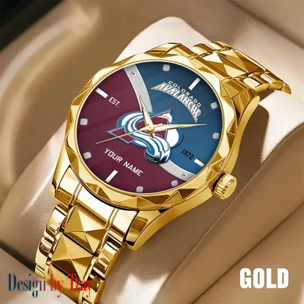 Colorado Avalanche NHL Warterproof Sports Men Watches Top Brand Luxury Clock Style 2025 SPTDMW745 - Image 5