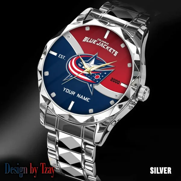 Columbus Blue Jackets NHL Warterproof Sports Men Watches Top Brand Luxury Clock Style 2025 SPTDMW746 - Image 3