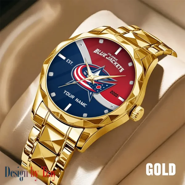 Columbus Blue Jackets NHL Warterproof Sports Men Watches Top Brand Luxury Clock Style 2025 SPTDMW746 - Image 4