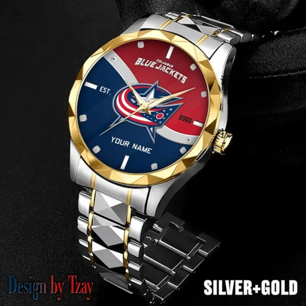 Columbus Blue Jackets NHL Warterproof Sports Men Watches Top Brand Luxury Clock Style 2025 SPTDMW746
