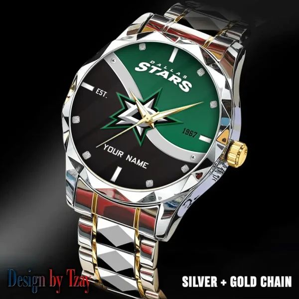 Dallas Stars NHL Warterproof Sports Men Watches Top Brand Luxury Clock Style 2025 SPTDMW747 - Image 5