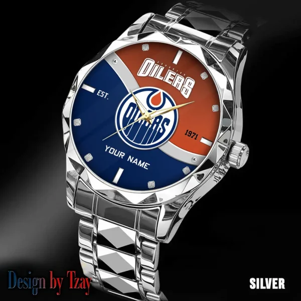 Edmonton Oilers NHL Warterproof Sports Men Watches Top Brand Luxury Clock Style 2025 SPTDMW749 - Image 2