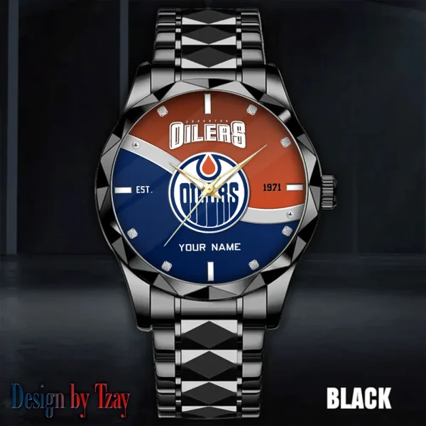 Edmonton Oilers NHL Warterproof Sports Men Watches Top Brand Luxury Clock Style 2025 SPTDMW749 - Image 5