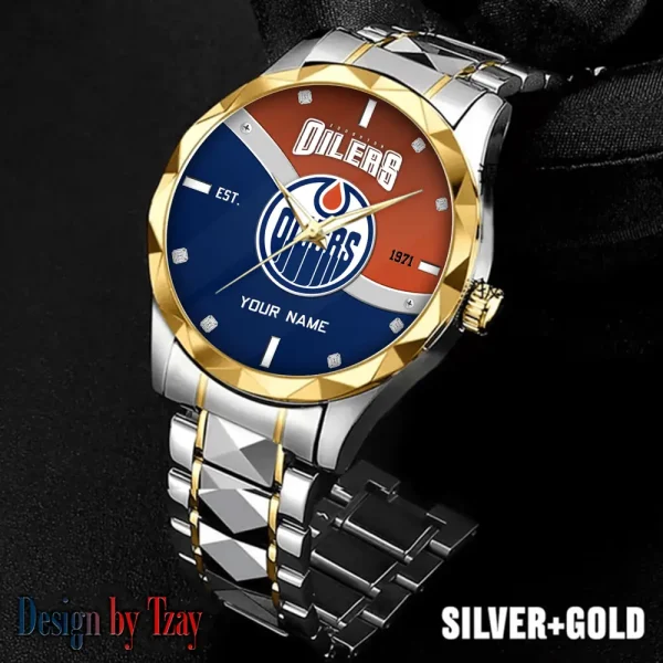 Edmonton Oilers NHL Warterproof Sports Men Watches Top Brand Luxury Clock Style 2025 SPTDMW749