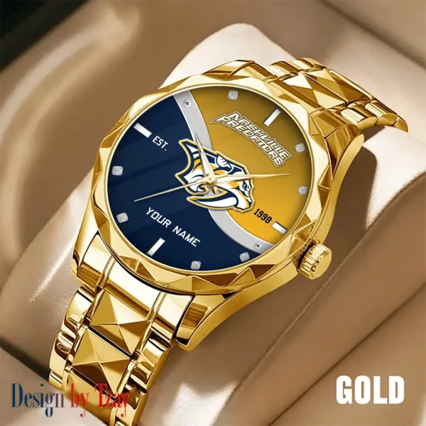 Nashville Predators NHL Warterproof Sports Men Watches Top Brand Luxury Clock Style 2025 SPTDMW754 - Image 2