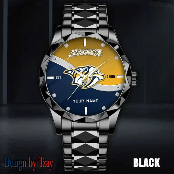 Nashville Predators NHL Warterproof Sports Men Watches Top Brand Luxury Clock Style 2025 SPTDMW754 - Image 3
