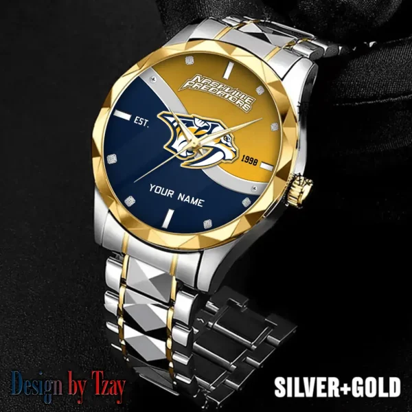 Nashville Predators NHL Warterproof Sports Men Watches Top Brand Luxury Clock Style 2025 SPTDMW754