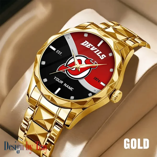 New Jersey Devils NHL Warterproof Sports Men Watches Top Brand Luxury Clock Style 2025 SPTDMW755 - Image 3
