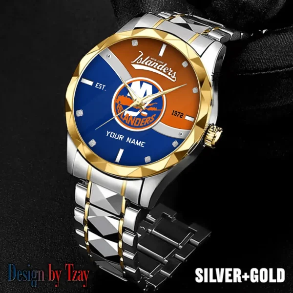 New York Islanders NHL Warterproof Sports Men Watches Top Brand Luxury Clock Style 2025 SPTDMW756