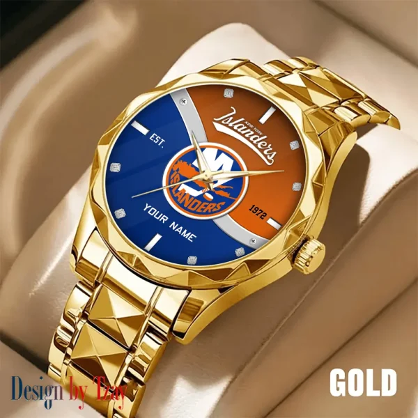 New York Islanders NHL Warterproof Sports Men Watches Top Brand Luxury Clock Style 2025 SPTDMW756 - Image 4