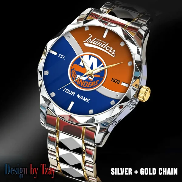New York Islanders NHL Warterproof Sports Men Watches Top Brand Luxury Clock Style 2025 SPTDMW756 - Image 5