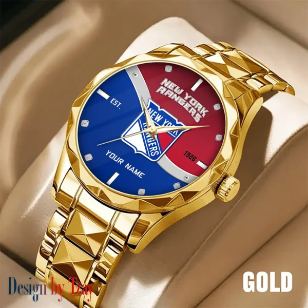 New York Rangers NHL Warterproof Sports Men Watches Top Brand Luxury Clock Style 2025 SPTDMW757 - Image 2