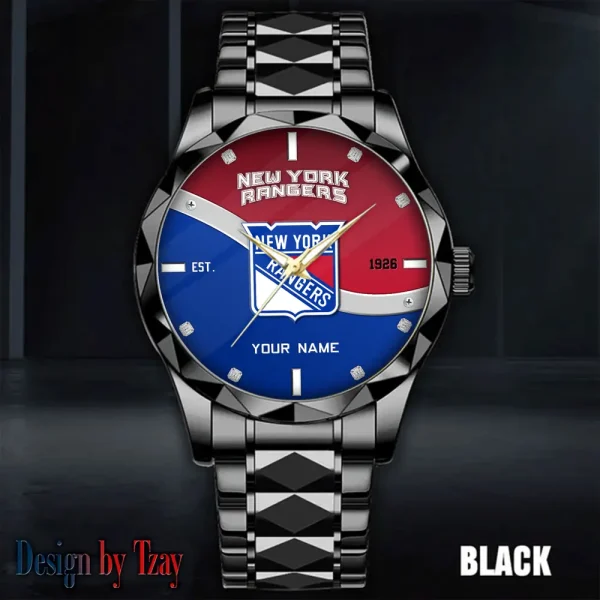 New York Rangers NHL Warterproof Sports Men Watches Top Brand Luxury Clock Style 2025 SPTDMW757 - Image 3