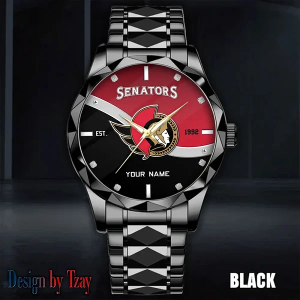 Ottawa Senators NHL Warterproof Sports Men Watches Top Brand Luxury Clock Style 2025 SPTDMW758 - Image 2