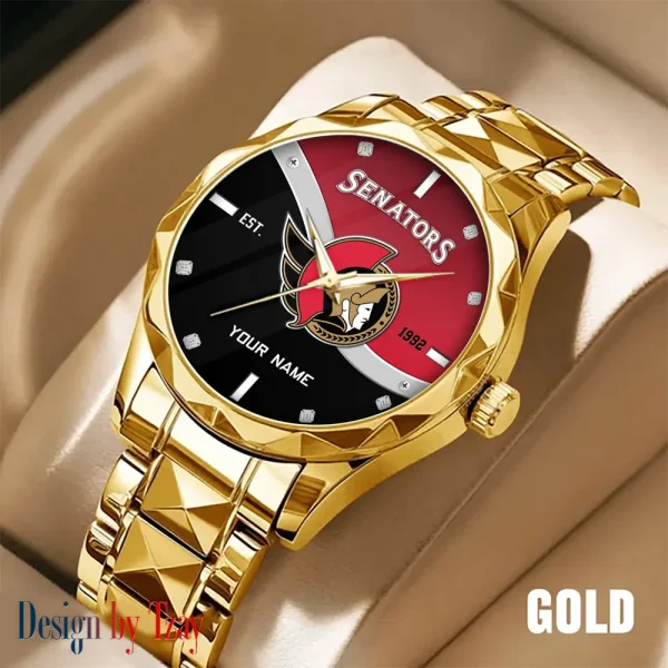 Ottawa Senators NHL Warterproof Sports Men Watches Top Brand Luxury Clock Style 2025 SPTDMW758 - Image 3