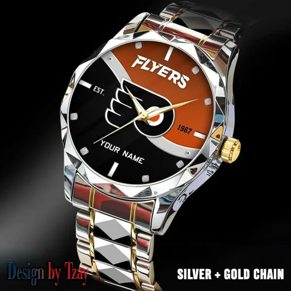 Philadelphia Flyers NHL Warterproof Sports Men Watches Top Brand Luxury Clock Style 2025 SPTDMW759 - Image 2