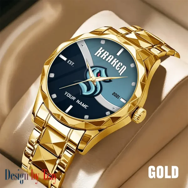 Seattle Kraken NHL Warterproof Sports Men Watches Top Brand Luxury Clock Style 2025 SPTDMW762 - Image 4