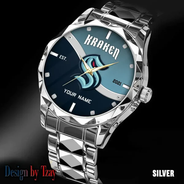 Seattle Kraken NHL Warterproof Sports Men Watches Top Brand Luxury Clock Style 2025 SPTDMW762 - Image 5