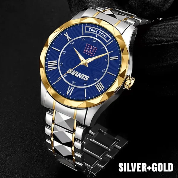 New York Giants Business Watch For Men Automatic Mechanical Stainless Steel Band 2025 SPTDMW729