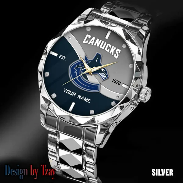 Vancouver Canucks NHL Warterproof Sports Men Watches Top Brand Luxury Clock Style 2025 SPTDMW767 - Image 2