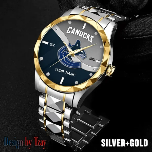 Vancouver Canucks NHL Warterproof Sports Men Watches Top Brand Luxury Clock Style 2025 SPTDMW767