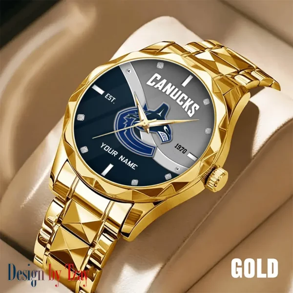 Vancouver Canucks NHL Warterproof Sports Men Watches Top Brand Luxury Clock Style 2025 SPTDMW767 - Image 4