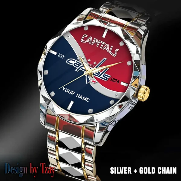Washington Capitals NHL Warterproof Sports Men Watches Top Brand Luxury Clock Style 2025 SPTDMW769 - Image 4